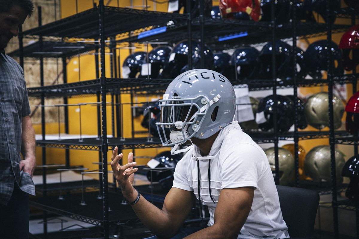 Heads Up! New helmet getting tryout at NFL minicamps