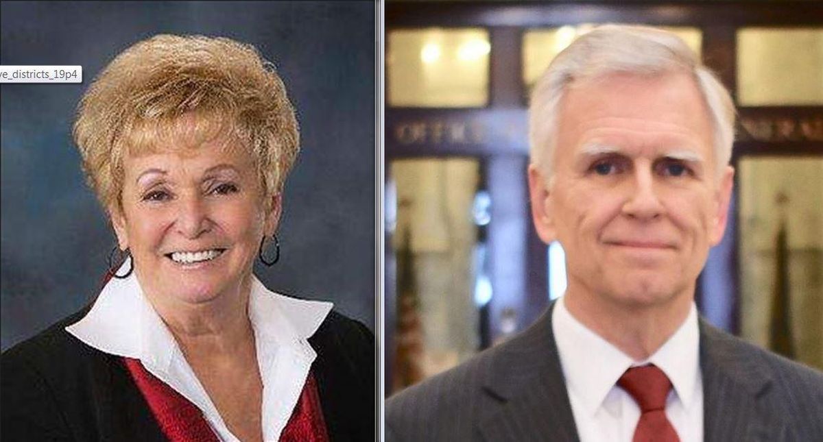 Kathy Sims and Tony Wisniewski are vying in the Idaho State House of Representatives District 3 seat B May 15 Republican primary. (Courtesy)
