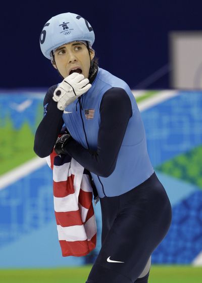 Associated Press Apolo Anton Ohno has U.S. record-tying six career medals. (FILE Associated Press)