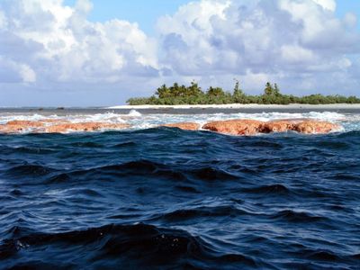 Rose Island is one of two small islands within the lagoon of Rose Atoll in American Samoa.  (Associated Press / The Spokesman-Review)