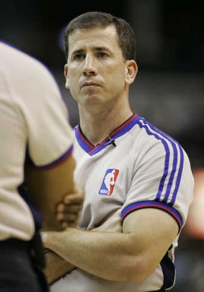 
Associated Press Former NBA ref Brian Donaghy is being investigated by the FBI.
 (Associated Press / The Spokesman-Review)