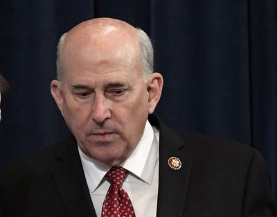Rep. Louie Gohmert, R-Texas, during a break as top U.S. diplomat in Ukraine before the House Intelligence Committee on Capitol Hill in Washington, Wednesday, Nov. 13, 2019, during the first public impeachment hearing of President Donald Trump's efforts to tie U.S. aid for Ukraine to investigations of his political opponents. Gohmert voted to overturn the election results.  (Susan Walsh/Associated Press)