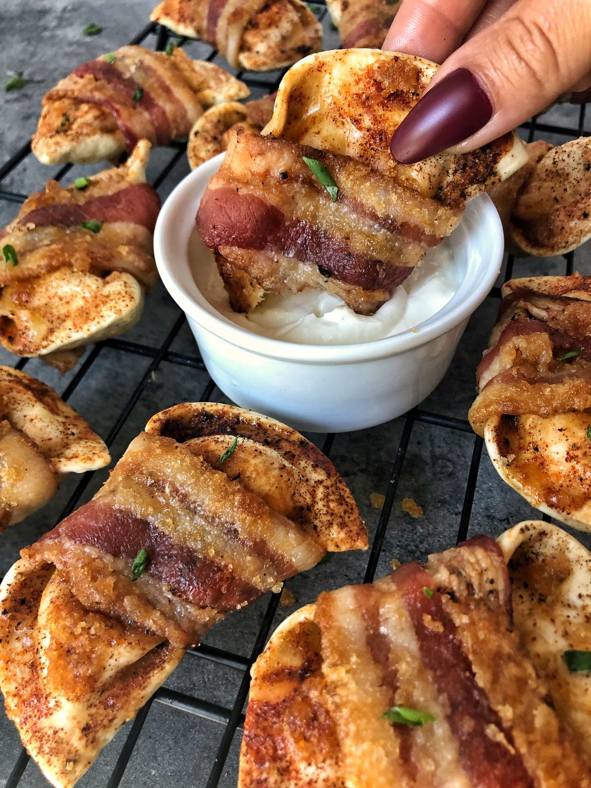 Pierogis are dumplings with a savory or sweet filling, though cheesy potato fillings are most common.  (Audrey Alfaro/For The Spokesman-Review)