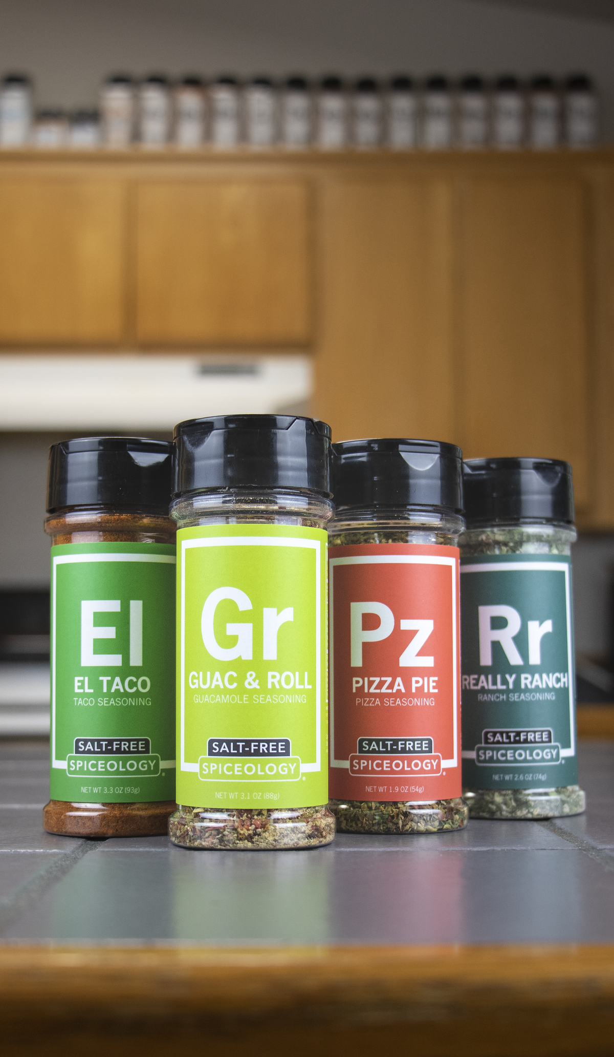 Spiceology’s Tony Reed worked with his former instructor at Spokane Community College, Duane Sunwold, in 2020 to develop a line of 17 salt-free blends for healthy eating.  (Zach Wirchak, courtesy Spiceology)