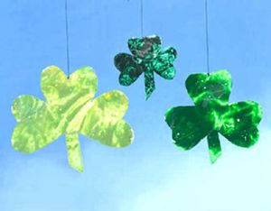 
Shamrock sun catchers in your window will welcome friends for a visit.
 (King Features Syndicate / The Spokesman-Review)