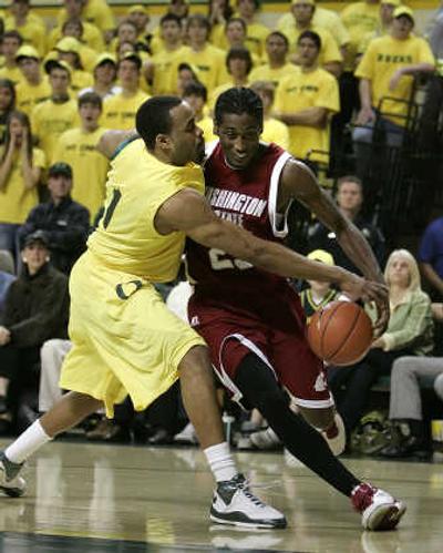 
Kyle Weaver and WSU will try to beat Oregon for a third time.Associated Press
 (Associated Press / The Spokesman-Review)