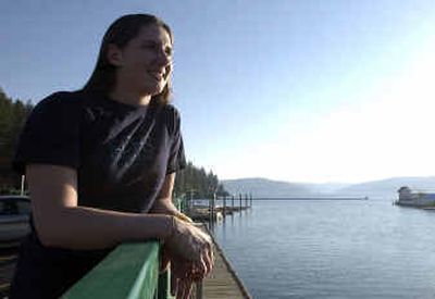 
Sarah Shields, a student at North Idaho Christian School, is a standout swimmer with the Lake City High School swim team. 
 (Jesse Tinsley / The Spokesman-Review)