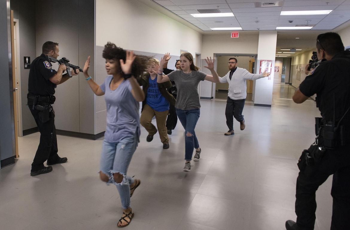 NC students teach survival and watching for signs of a school shooter ...