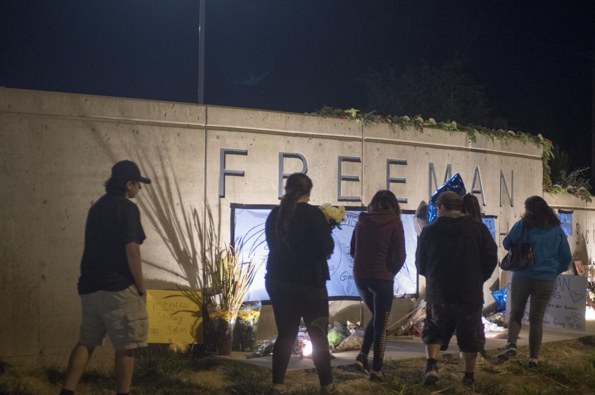 Freeman High School suspended, evaluated shooter after note was