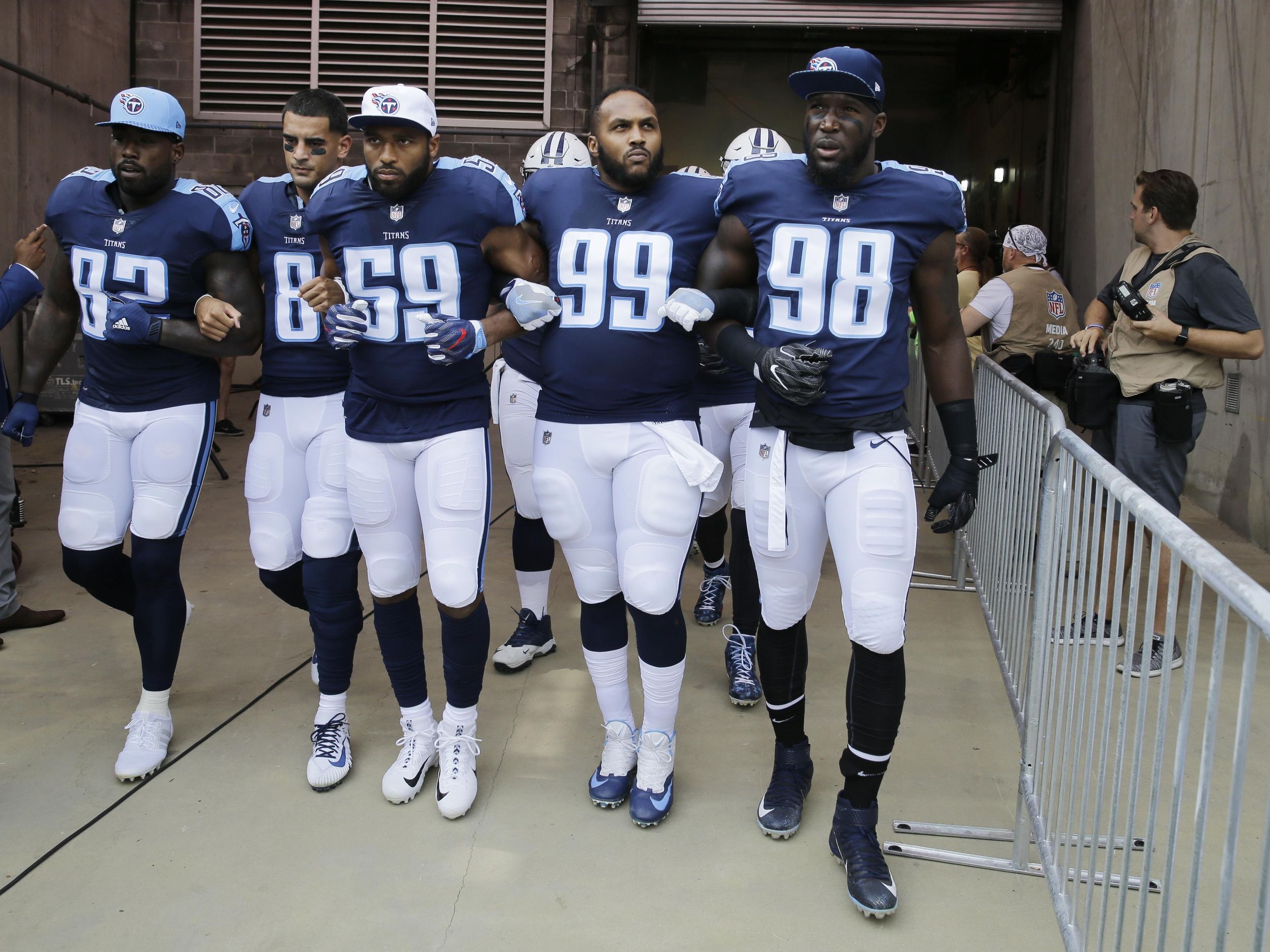 Wesley Woodyard, Tennessee Titans Editorial Image - Image of