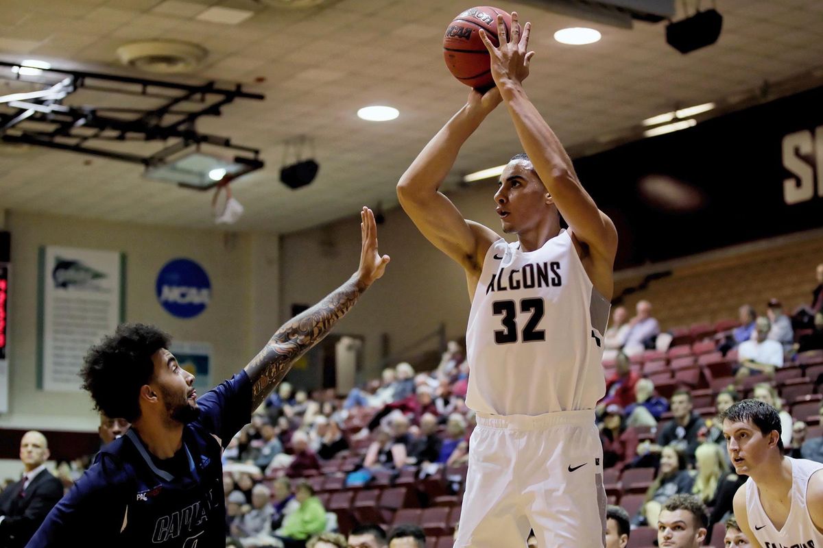 Seattle Pacific forward Tony Miller rises up to shoot during an exhibition game against Capilona University. (Courtesy/J. Andrew Towell / Courtesy/J. Andrew Towell)