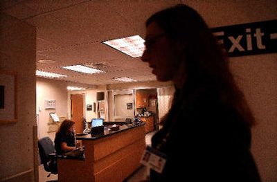 
Staff physicians wrote in a letter to management that the Spokane Veterans Affairs Medical Center emergency room, shown Monday, has been understaffed as its workload has increased.
 (Brian Plonka / The Spokesman-Review)