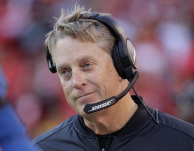 The Washington Redskins have hired former Jacksonville and Oakland head coach Jack Del Rio as defensive coordinator. (Charlie Riedel / Associated Press)