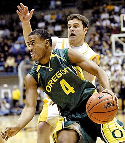 
 Oregon guard Bryce Taylor. 
 (Associated Press / The Spokesman-Review)