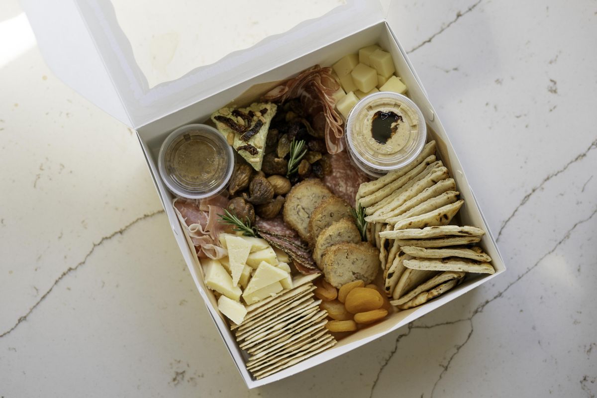 Beacon Hill’s made-to-order grazing boxes start at $44. For more information, visit beaconhillathome.square.site and beaconhillevents.com.  (Courtesy)