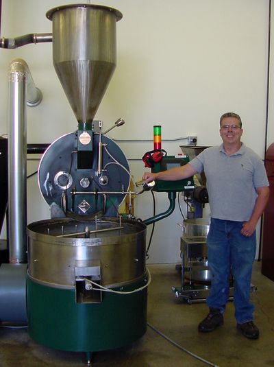 Martin Jennings, co-owner of Nectar of Life Coffee Company, said the coffee roaster tries to offer high quality coffee to Inland Northwest coffee drinkers but also make a difference in the lives of producers.  (Renee Sande / Down to Earth NW Correspondent)