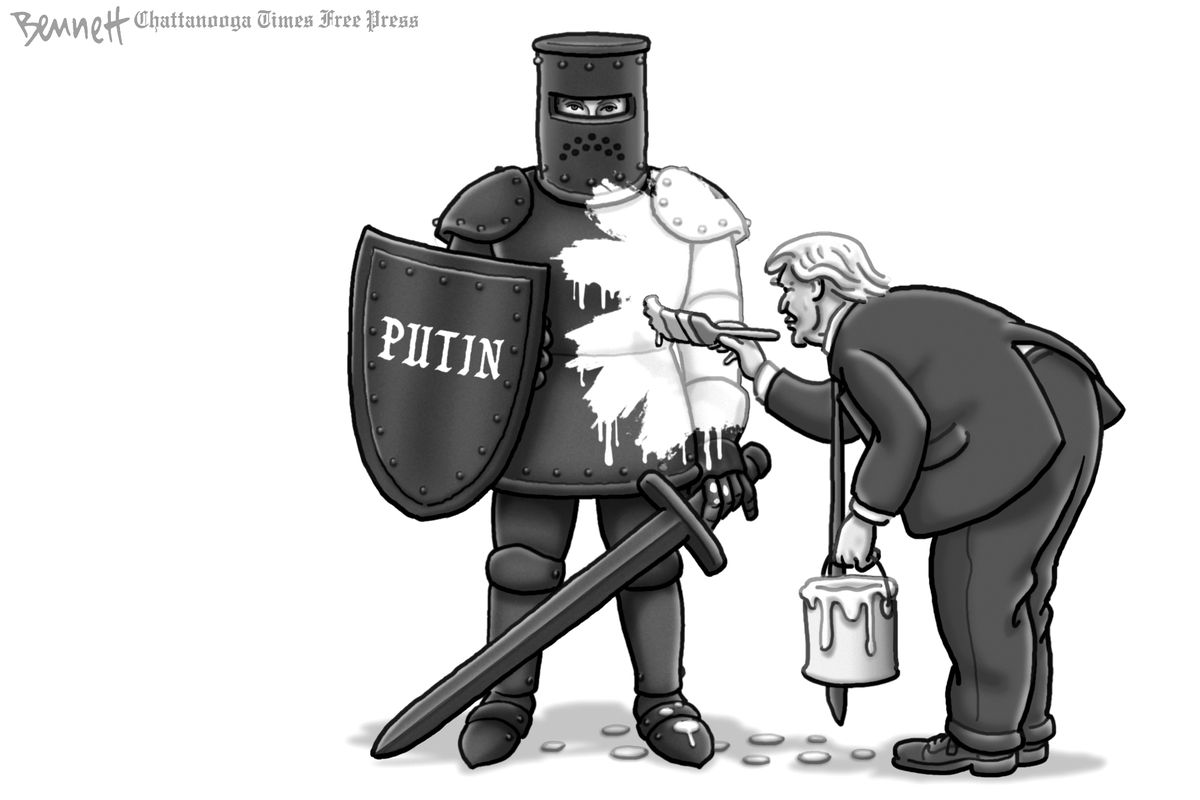 Clay Bennett cartoon  (Clay Bennett)