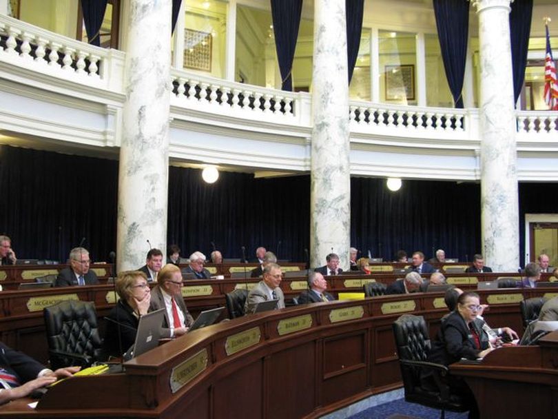Idaho House deliberates on Monday (Betsy Russell)