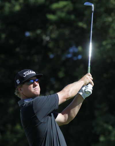 Charley Hoffman shot 63 Saturday and holds a three-stroke lead. (Associated Press)