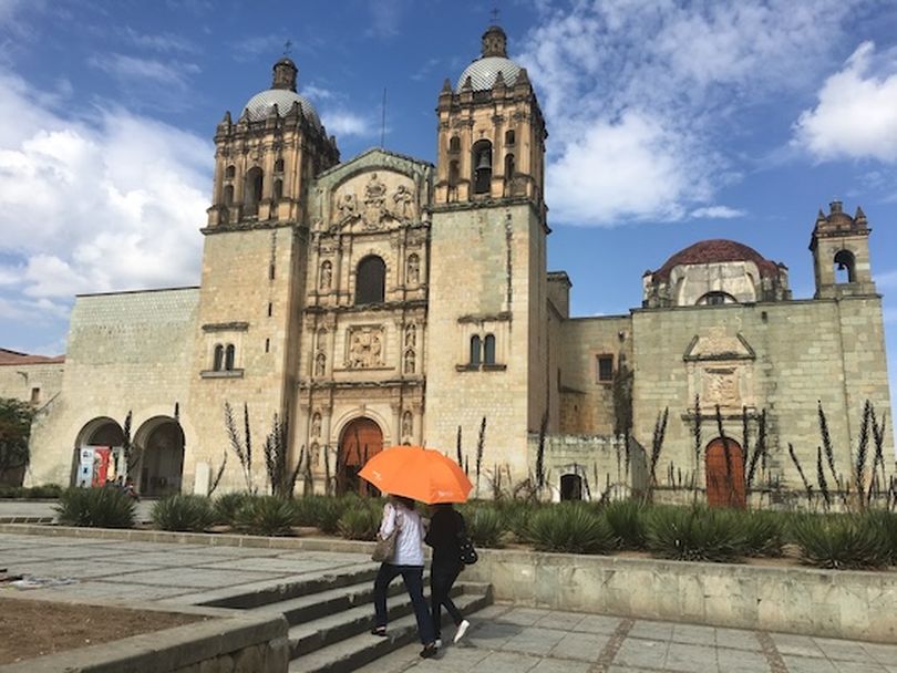 Oaxaca's Templo de Santo Domingo is one of the city's most striking sites. (Dan Webster)