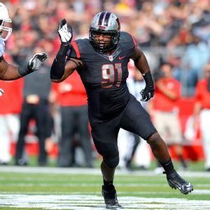 WSU's young offensive line will have its hands full with Darius Hamilton. Photo: Rich Kane/Icon SMI (Rich Kane)