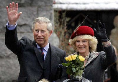 
Prince Charles and Camilla
 (Associated Press / The Spokesman-Review)