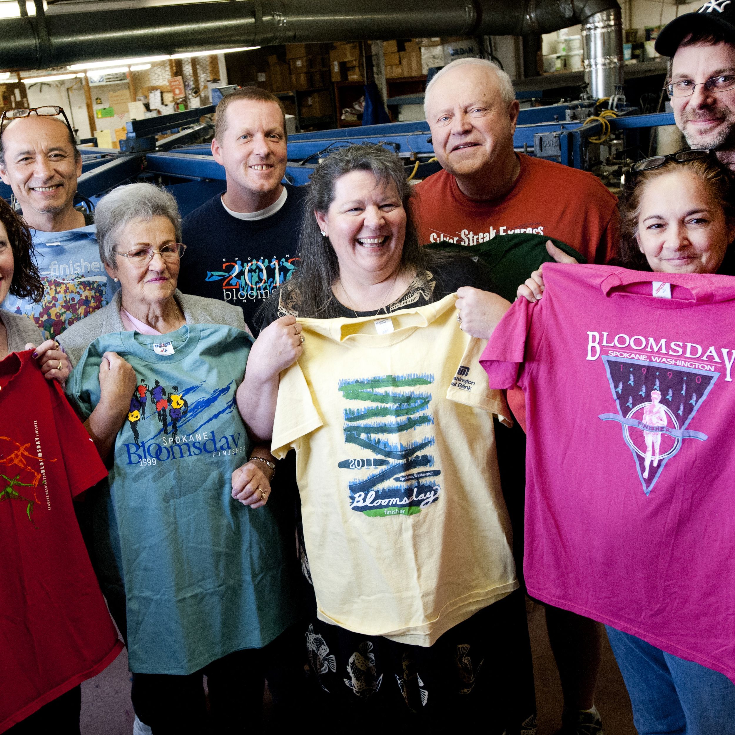 Wildrose Graphics Counts Bloomsday Shirts As Best Kept Secrets The Spokesman Review Wildrose Graphics Counts Bloomsday Shirts As Best Kept Secrets The Spokesman Review