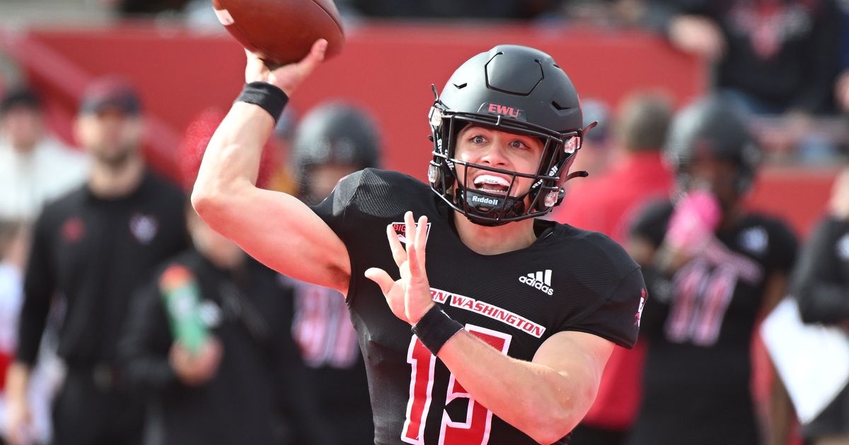 Eastern Washington's Jared Taylor fills in for injured quarterback ...