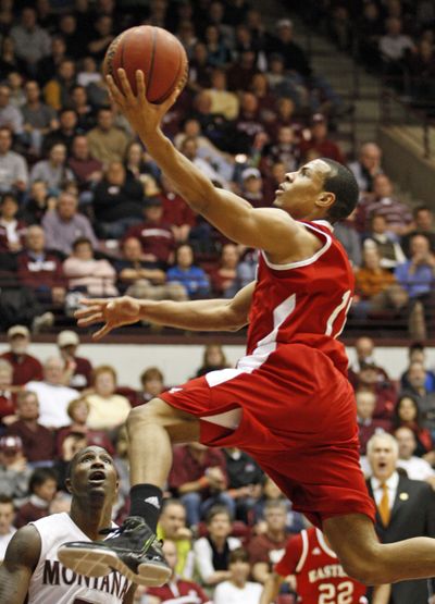 Guard Cliff Colimon is one of three starters Eastern Washington is losing. (Associated Press)