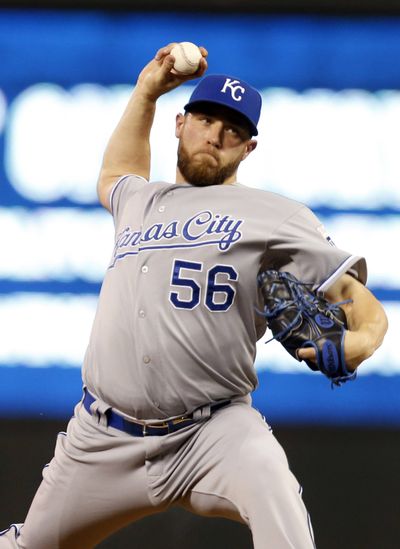 Kansas City reliever Greg Holland is done for the season with an elbow injury. (Associated Press)