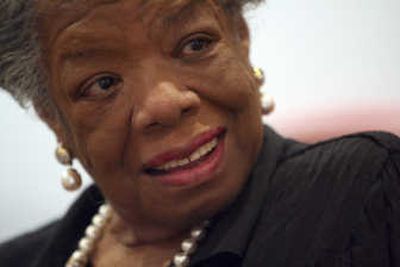 
An author, a poet, a dancer, an activist and a singer, Maya Angelou shows no signs of slowing down even as she closes in on her 80th birthday.Associated Press
 (Associated Press / The Spokesman-Review)