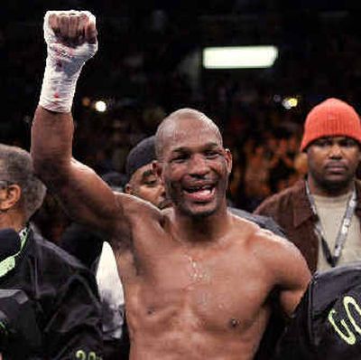 
Middleweight champion Bernard Hopkins hasn't lost in 11 years. 
 (Associated Press / The Spokesman-Review)