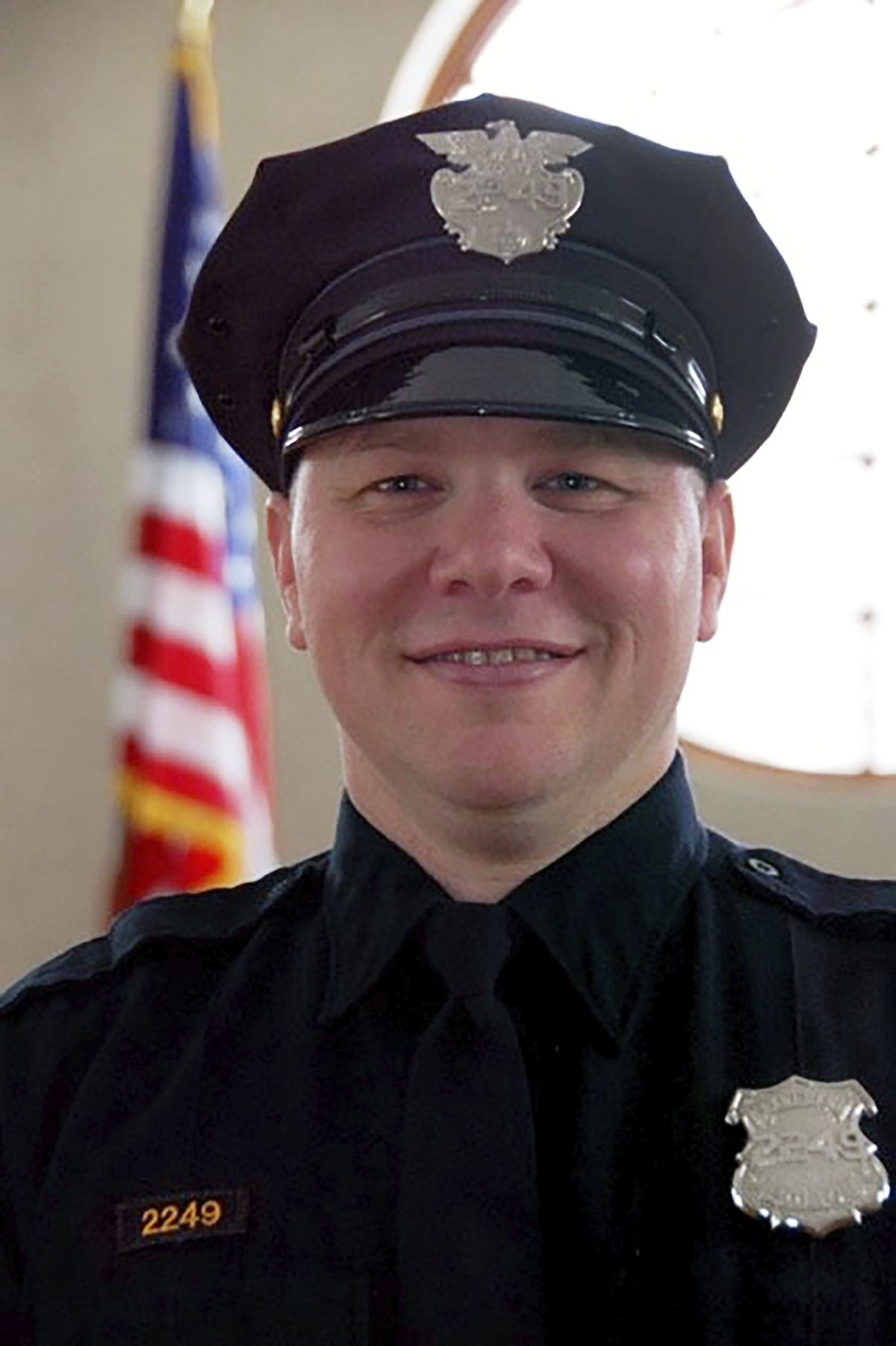 FILE — This undated photo, provided by the Cleveland Division of Police, shows Detective James Skernivitz. Two teenagers were charged Tuesday, Sept. 8, 2020, with fatally shooting Skernivitz and another man during what authorities said was a robbery attempt. (HOGP)