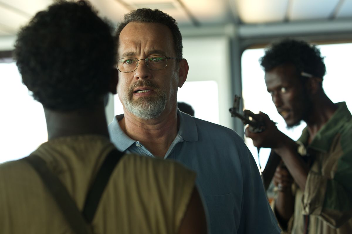 “Captain Phillips” earned an Academy Award nomination for best picture, although Tom Hanks was overlooked for leading actor.