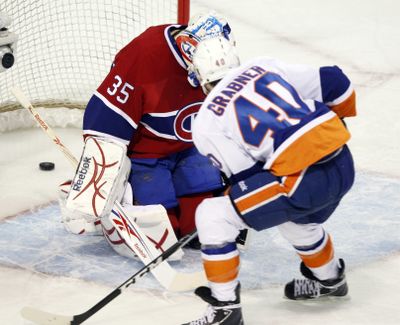 Islanders’ Michael Grabner has 19 goals this season. (Associated Press)