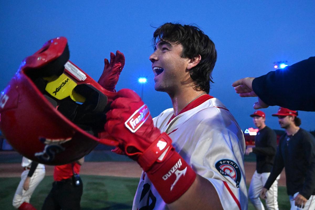 Spokane Indians catcher Jack O