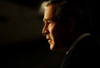 
President Bush answers questions during his press conference at the Eisenhower Executive Office Building of the White House earlier this month. The president faces a number of domestic challenges during his second term. 
 (Associated Press / The Spokesman-Review)
