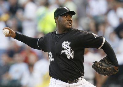 Chicago starting pitcher Jose Contreras had surgery Monday to repair a torn achillies tendon.  (Associated Press / The Spokesman-Review)