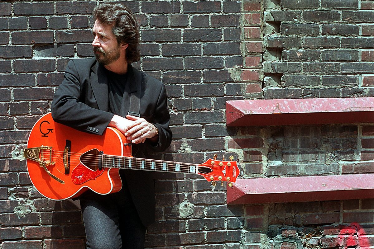 Michael Stanley poses for a photo on June 2, 2000, in Cleveland, Ohio. Cleveland rocker Stanley has died at age 72 after battling lung cancer. Stanley