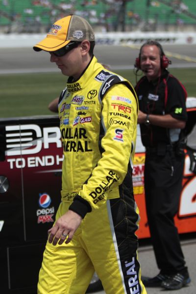 Kyle Busch said he’s moved on from the Richard Childress run-in. (Associated Press)