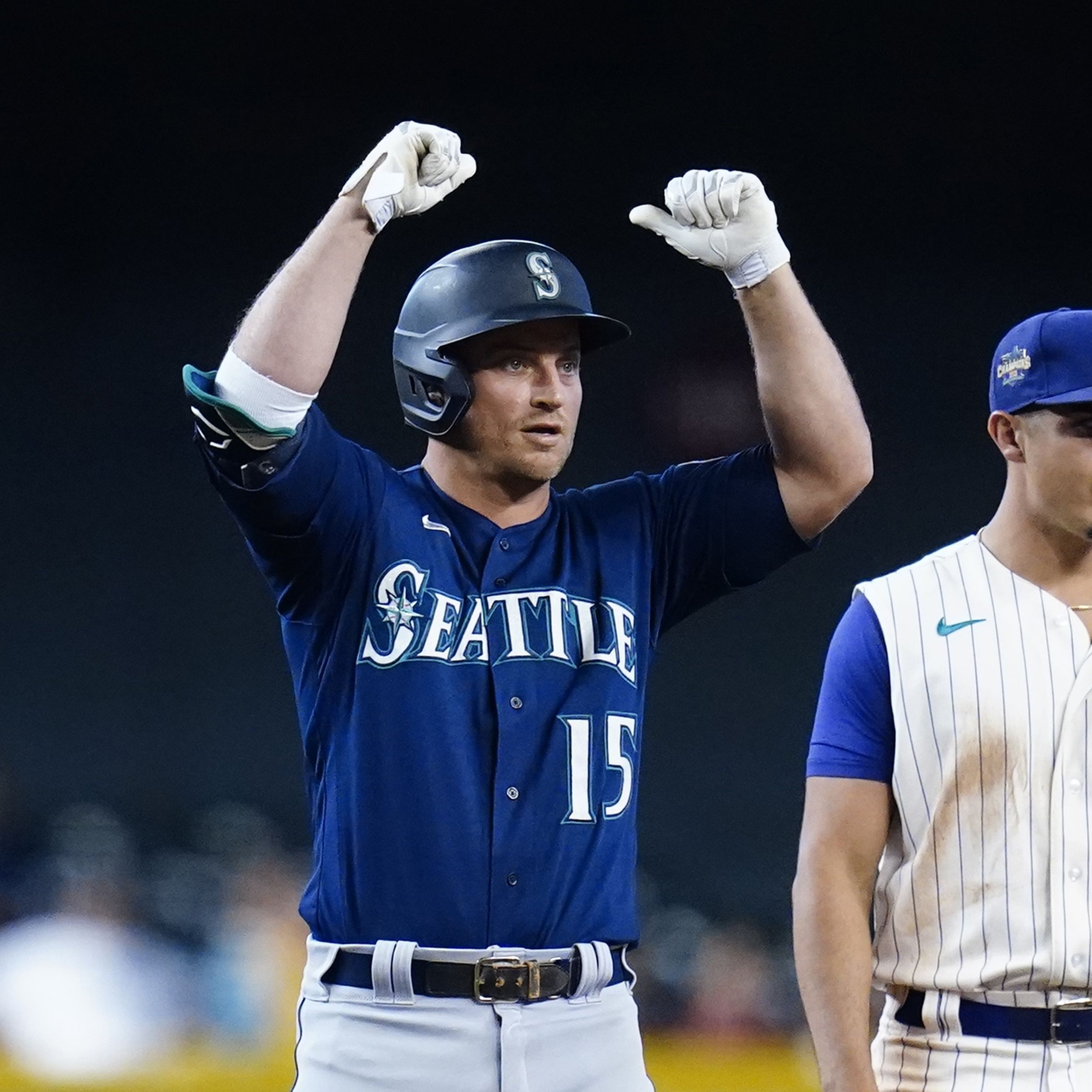 Seager's second three-run homer, 09/04/2021