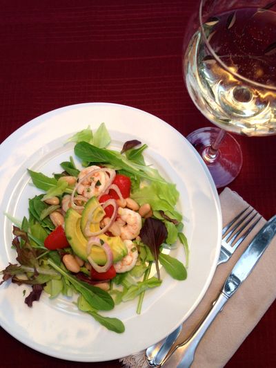 This cool salad has become a warm-weather favorite at Lorie Hutson’s house. (Lorie Hutson)