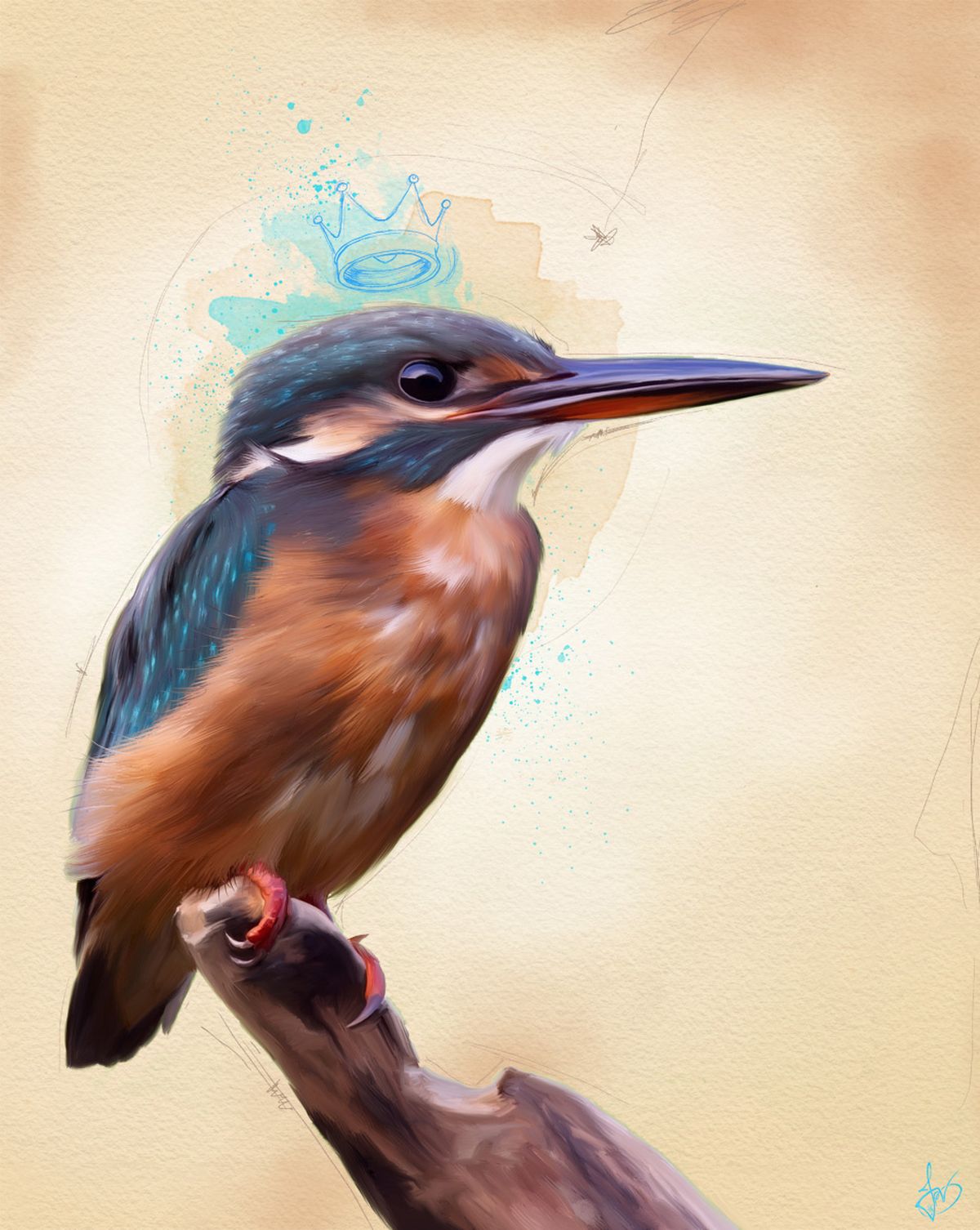 “Kingfisher,” by Jeremy Vermilion.