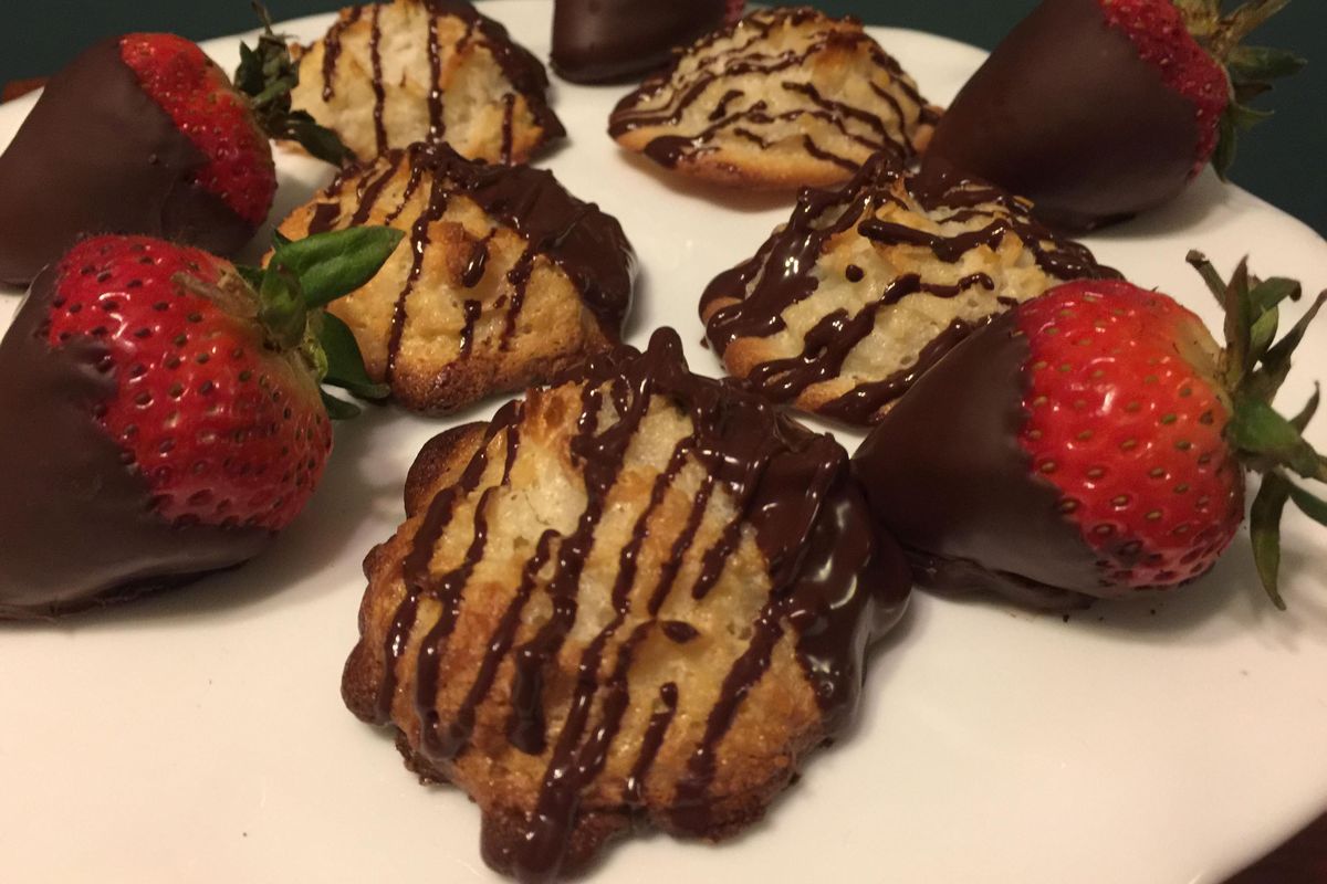 Coconut macaroons make for a simple Easter sweet. (Lorie Hutson / The Spokesman-Review)