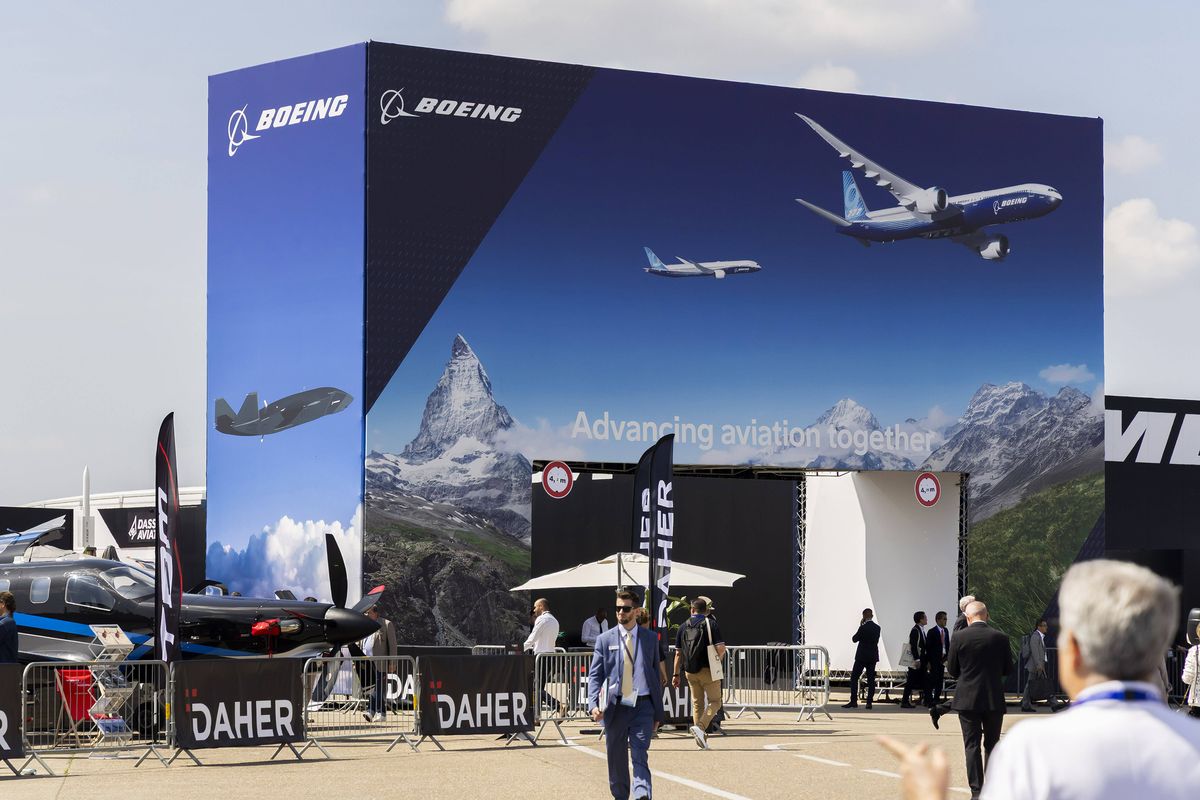 The 55th Paris Air Show was Monday through Friday at Le Bourget airport. (Imago via ZUMA Press/TNS)