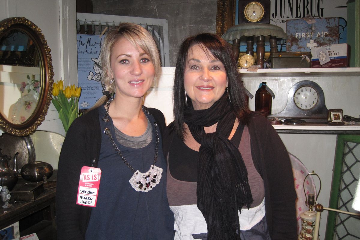 "Junebug" furniture and design owners, Celia Hanning and Gladys Hanning. (Cheryl-Anne Millsap / Photo by Cheryl-Anne Millsap)