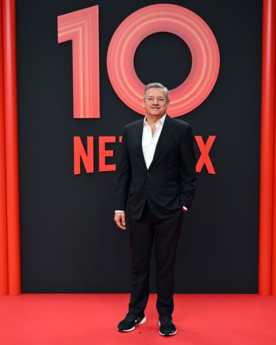 Ted Sarandos attends the red carpet for the 10th Anniversary of Netflix Spain at Palacio de Cristal on June 10, 2025, in Madrid, Spain.   (Carlos Alvarez/Getty Images Europe/TNS)
