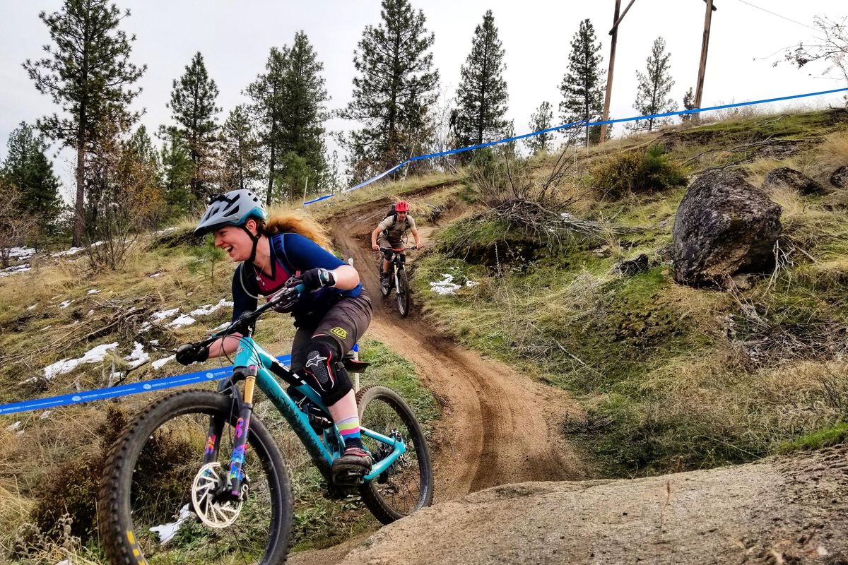 Beacon Hill, a popular mountain biking area just minutes from downtown Spokane, has long been used by the public, even though many of the trails are on private property. Now, city and county leaders are hoping to purchase much of that land. (Jane Patten / COURTESY)