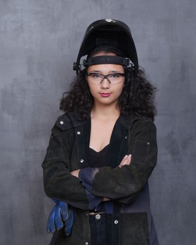 Samaria Merha, of East Valley Parent Partnership, has taking a hands-on approach to her education, through classes at NEWTech Prep and an internship with KSPS.  (Courtesy)