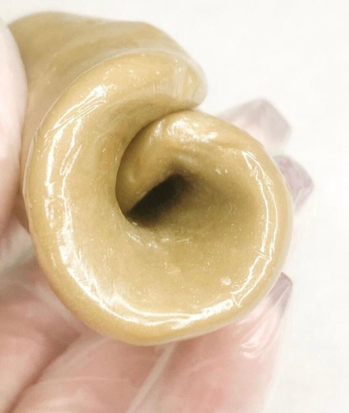 A form form of rosin concentrates.  (Courtesy Clarice Young)
